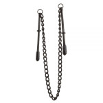 Зажимы на соски Lucky Bay Nipple Play Chain с цепочкой, черный