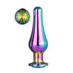 DT21822 Анальная пробка конической формы Dream Toys GLEAMING LOVE COLOURED PLEASURE PLUG L