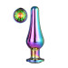 DT21822 Анальная пробка конической формы Dream Toys GLEAMING LOVE COLOURED PLEASURE PLUG L