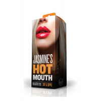 T330600 Мастурбатор ротик X5 MEN Jasmines HOT mouth BEIGE