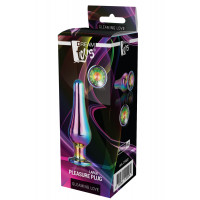 Dt21822 анальна пробка конічної форми Dream Toys GLEAMING LOVE COLOURED PLEASURE PLUG L