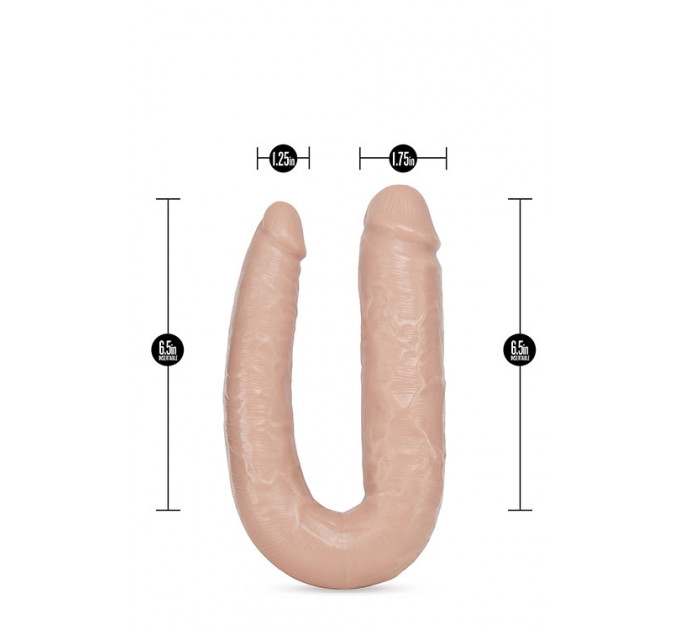Фаллоимитатор двойной DR. SKIN DR. DOUBLE 18INCH VANILLA