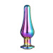 DT21822 Анальная пробка конической формы Dream Toys GLEAMING LOVE COLOURED PLEASURE PLUG L