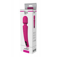 Вібромасажер мікрофон із вигнутою ручкою Dream toys Gorgeus Magenta, рожевий