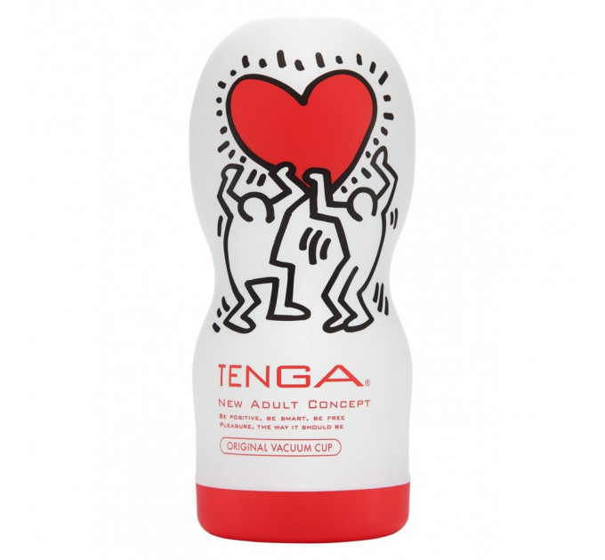 Мастурбатор Tenga Keith Haring Deep Throat Cup 15,5 x 6,9 см