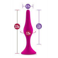T331143 маленька анальна пробка LUXE BEGINNER PLUG Small, PINK
