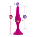 T331143 Маленькая анальная пробка LUXE BEGINNER PLUG Small, PINK