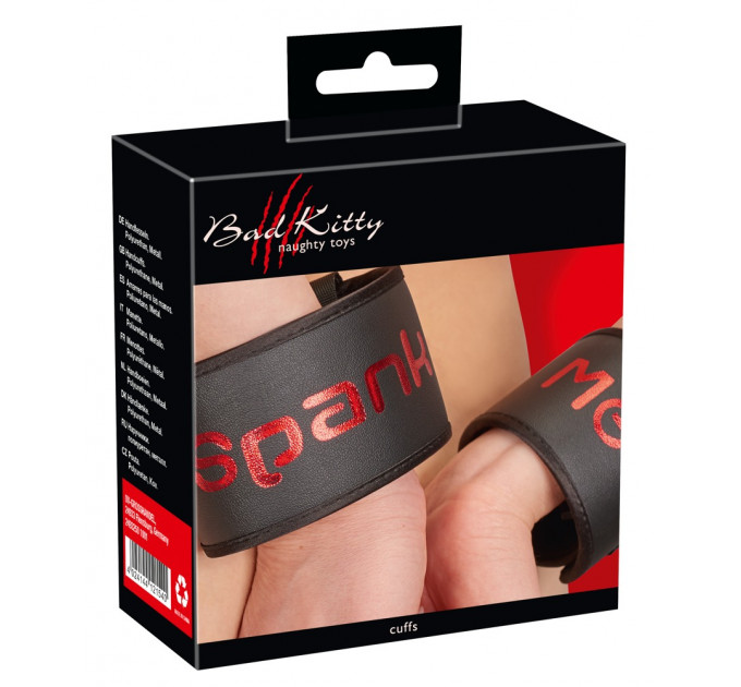 Наручники Bad Kitty Cuffs Spank Me