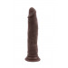 Фаллоимитатор реалистик на присоске Lascivious Dildo, коричневый, Chisa