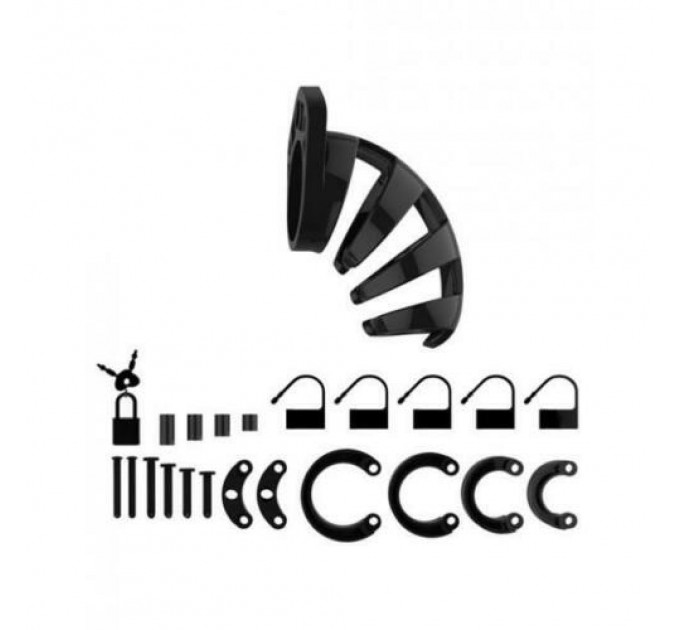 Пояс верности ManCage 02 Chastity Cage черный