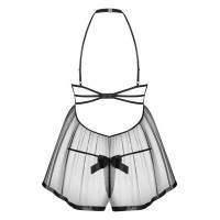 Бебідол Obsessive Delishya babydoll black L / XL