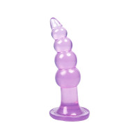 Анальная пробка елочка Chisa Hi-Rubber, фиолетовый