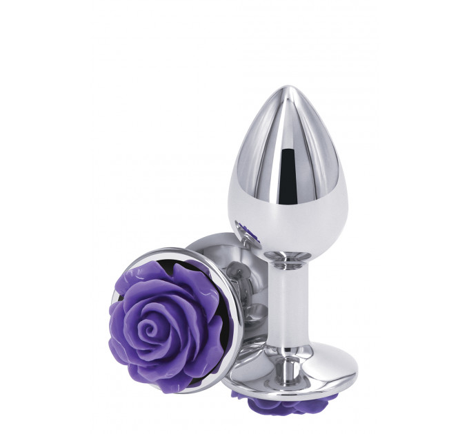 Анальна пробка NS Novelties REAR ASSETS ROSE SMALL PURPLE