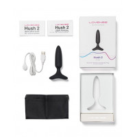 Анальна смарт пробка з вібрацією Lovense Hush 2 XS