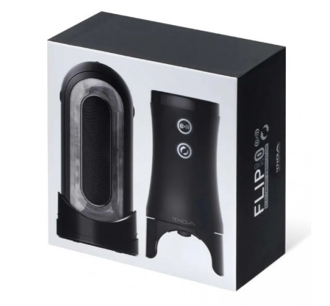 Електронний мастурбатор с вибрацией TENGA FLIP 0 (ZERO) ELECTRONIC