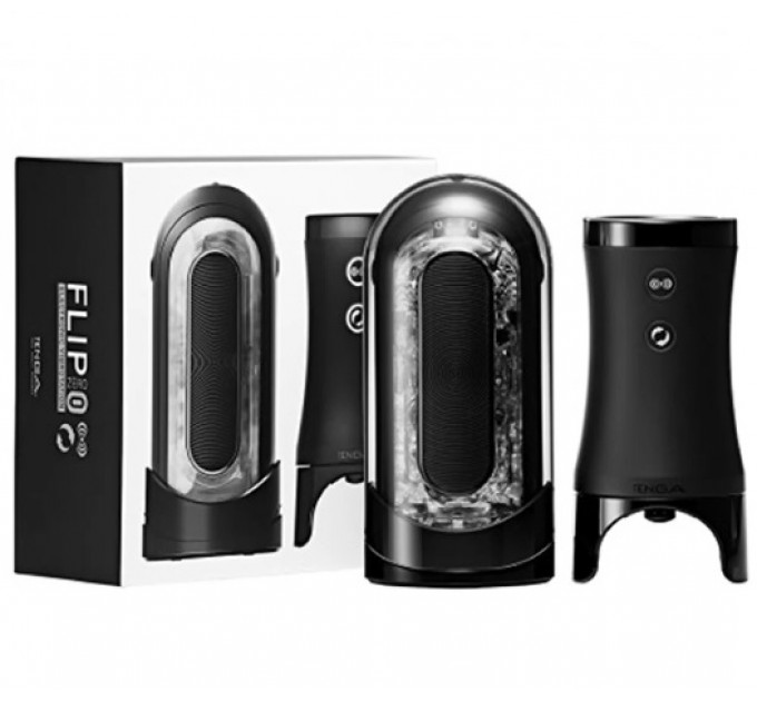 Електронний мастурбатор с вибрацией TENGA FLIP 0 (ZERO) ELECTRONIC