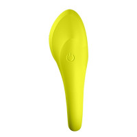 Ерекційне кільце з вібрацією Satisfyer Spectacular Duo жовте