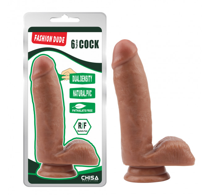 Фалоимитатор мулат Chisa Fashion Dude 6.7 Cock