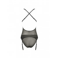 Корсет із декольте ERZA CORSET black S/M - Passion