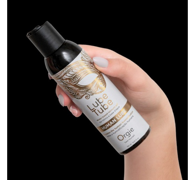 Лубрикант на водной основе с текстурой природной смазки HUMAN LUBE intimate gel, 150 мл Orgie