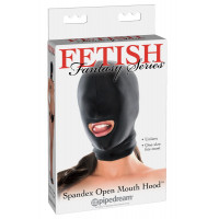 Маска еластична Fetish Fantasy Series з отвором для рота, чорна, One Size