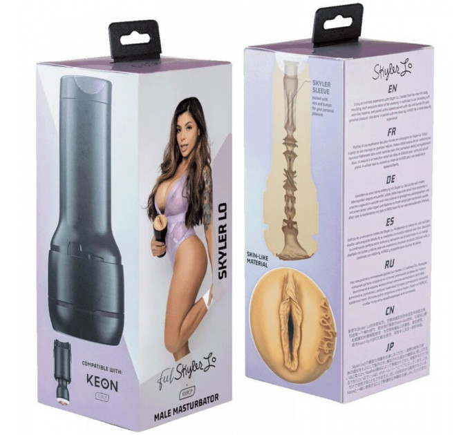 Мастурбатор вагина Kiiroo Feel Skyler Lo By Kiiroo Stars Collection из киберкожи
