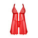 Пеньюар и трусики Obsessive Elianes babydoll & thong XS/S