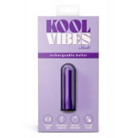 Перезаряжаемая вибрирующая пуля Blush Kool Vibes Mini фиолетовая
