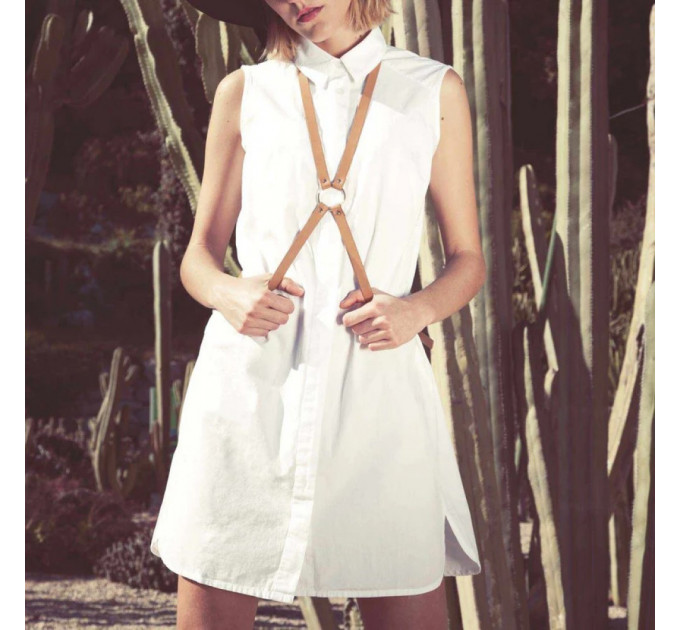 Портупея " 8 " MAZE by, Bijoux Indiscrets коричнева