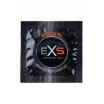 Презервативи анатомічні чорні Exs BLACK Latex веганські (ціна за 5 шт.)