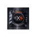 Презервативи анатомічні чорні Exs BLACK Latex веганські (ціна за 5 шт.)