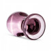 Пробка скло рожева Gildo Pink Glass Buttplug No.26