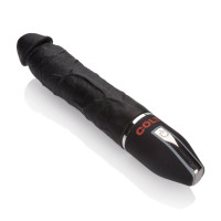 Реалістичний багатошвидкісний вібратор COLT Deep Drill для простати та точки G, чорний