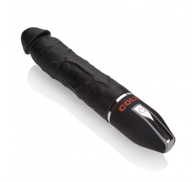 Реалистичный многоскоростной вибратор COLT Deep Drill для простаты и точки G, черный