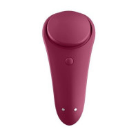 Вібратор у трусики з функцією керування смартфоном Satisfyer Sexy Secret червоний
