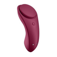 Вібратор у трусики з функцією керування смартфоном Satisfyer Sexy Secret червоний
