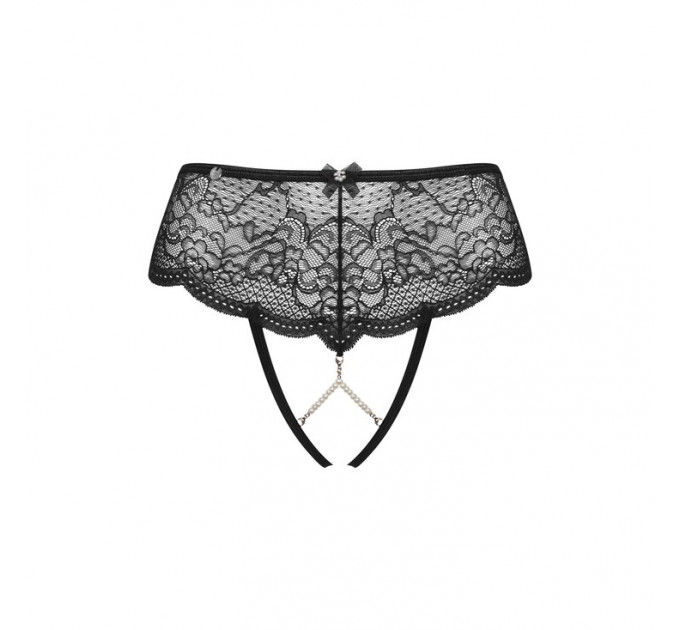 ТрусикиObsessive -Pearlove figi czarne M/L