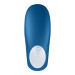 Вибромассажер для двоих Satisfyer Partner Whale Couple, синий