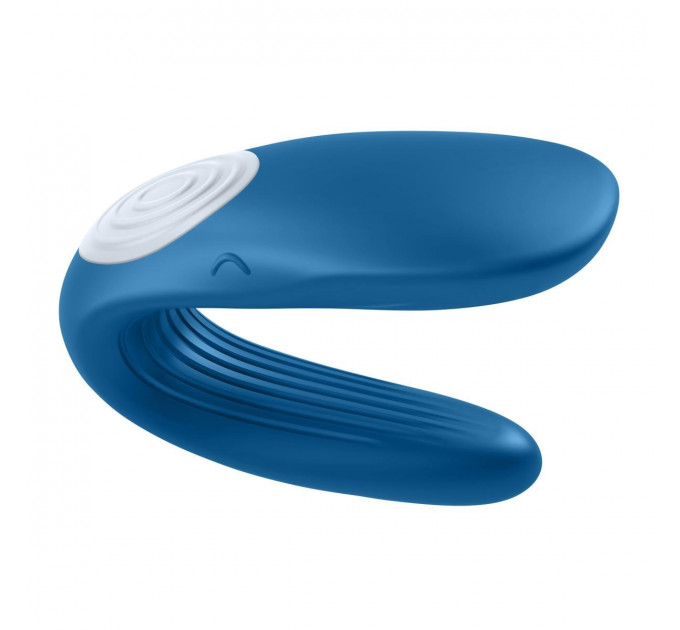 Вибромассажер для двоих Satisfyer Partner Whale Couple, синий