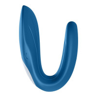 Вібромасажер для двох Satisfyer Partner Whale Couple, синій