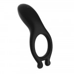 Вибрационное эрекционное кольцо Every Night Toys с отростком для дополнительной стимуляции клитора