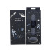 Вібруюча анальна пробка Dream Toys Startroopers Pluto з пультом керування, чорна