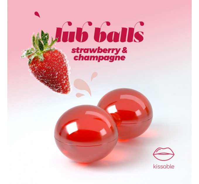 Взрывные шарики со вкусом шампанского со сливками Balls lub strawberry&champagne