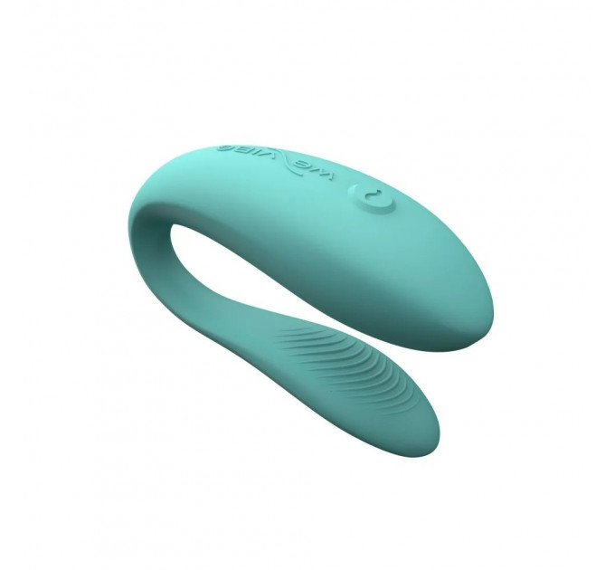 Инновационный смарт вибратор для пар Sync Lite We-Vibe, силиконовый, мятный