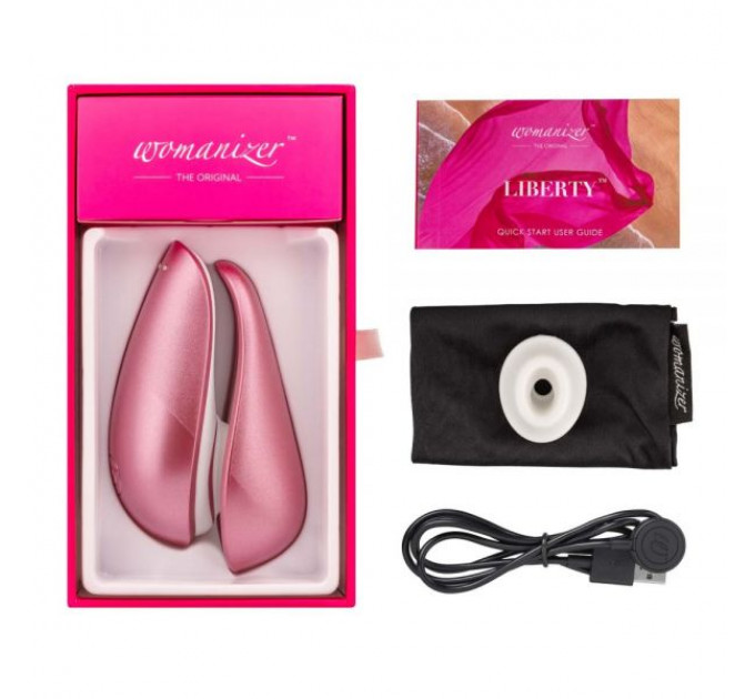 Бесконтактный стимулятор клитора Womanizer Liberty Red Wine