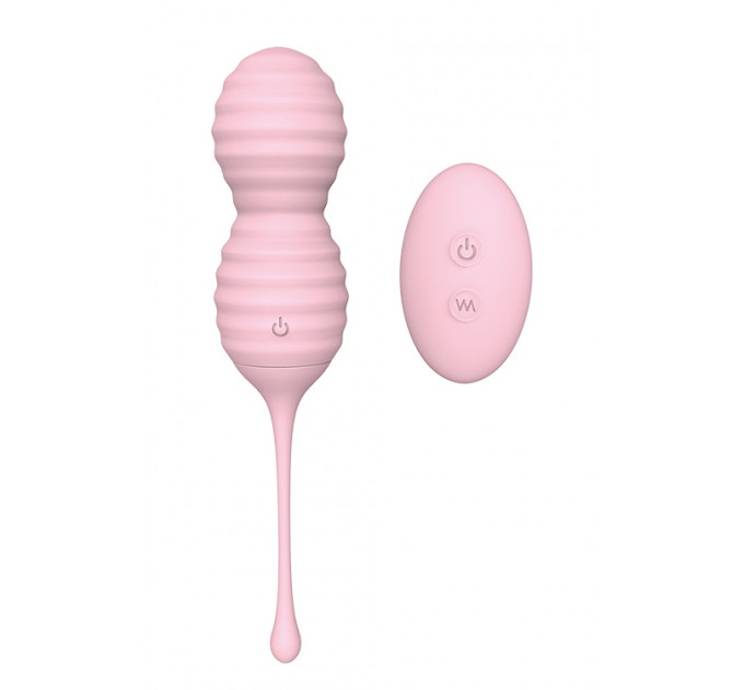 Вагинальные шарики с дистанционными пультом Dream Toys розовые, 17.3 х 3.7 см