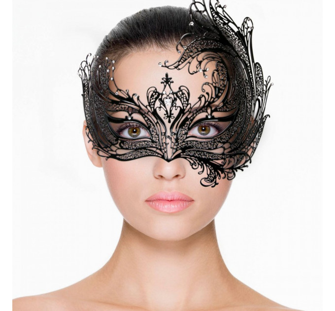 Маска металева Easytoys Metal Mask, чорний