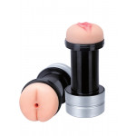 Вагина Мастурбатор REALISTX 2 IN 1 HUMMER - ANUS & VAGINA