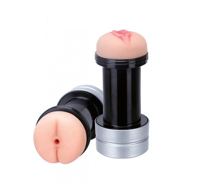 Вагина Мастурбатор REALISTX 2 IN 1 HUMMER - ANUS & VAGINA