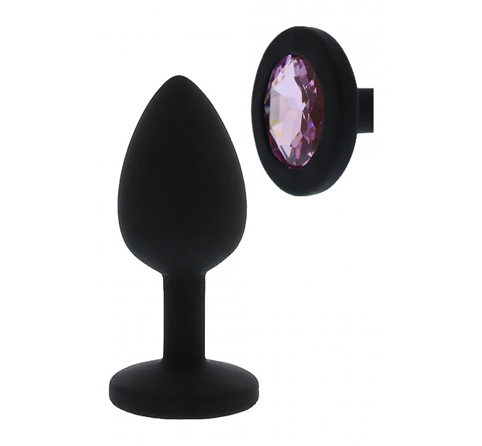 Анальна пробка ALL TIME FAVORITES SILICONE DIAMOND PLUG